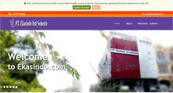 Desktop Screenshot of ekasindo.com